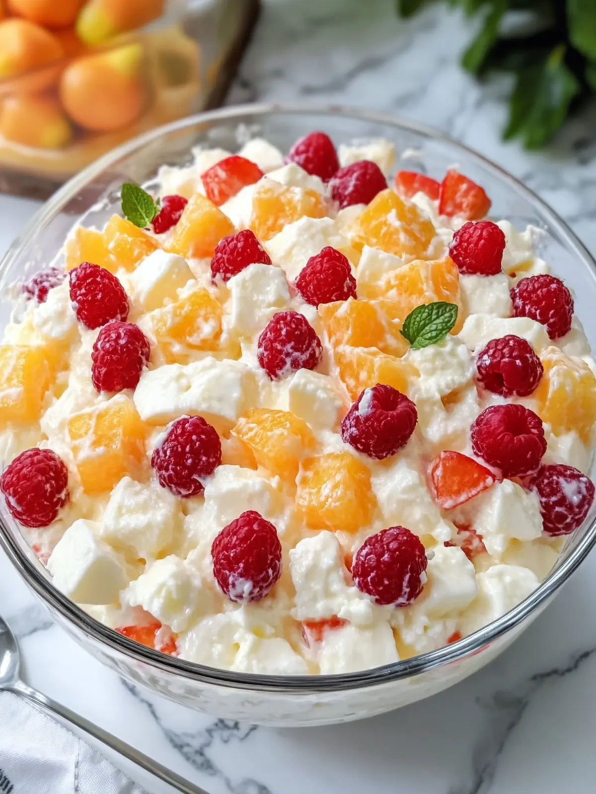Creamy Ambrosia Salad: A Nostalgic Fruit Delight for All 5 Creamy Ambrosia Salad