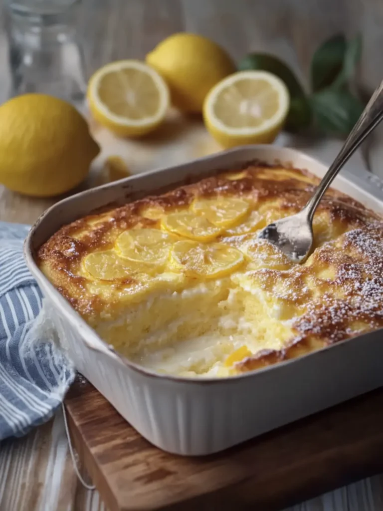 Lemon Pudding Cake