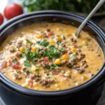 Irresistible Slow Cooker Cheeseburger Soup You’ll Love 17 Slow Cooker Cheeseburger Soup