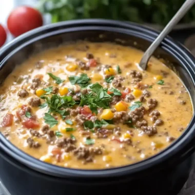Irresistible Slow Cooker Cheeseburger Soup You’ll Love 6 Irresistible Slow Cooker Cheeseburger Soup You’ll Love