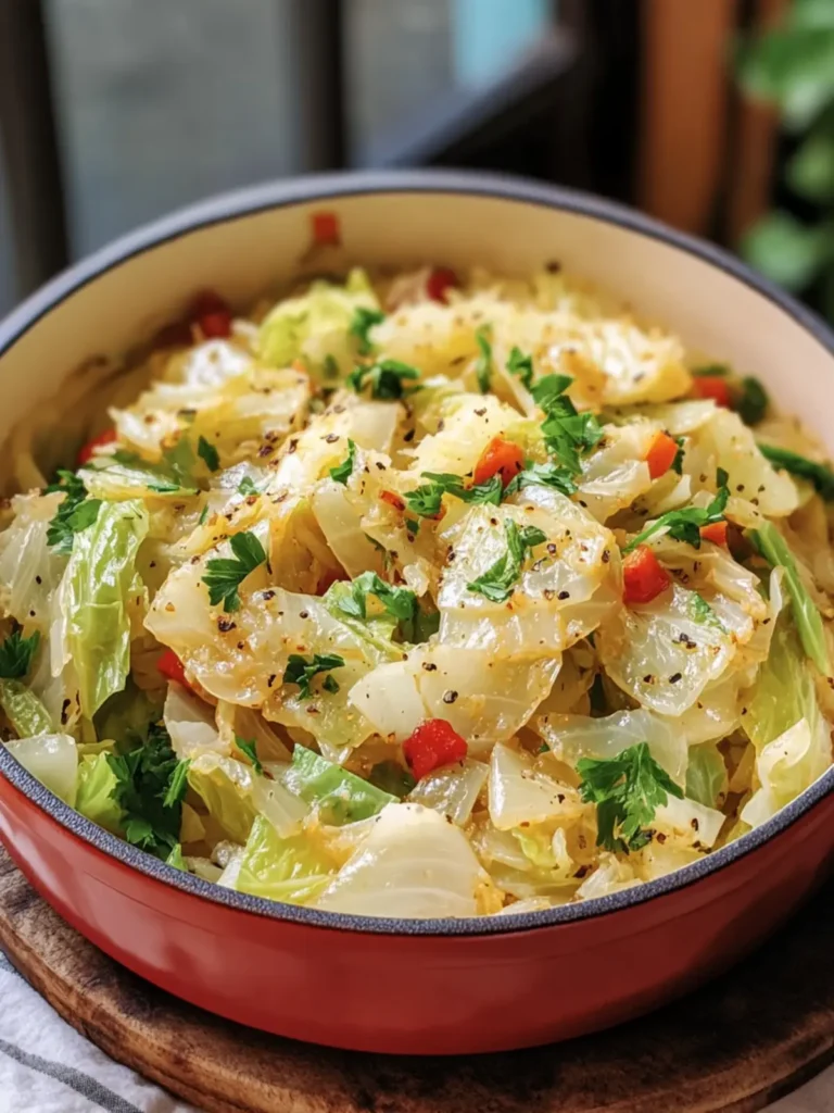 Sautéed Cabbage with Onions and Pepper for Cozy Comfort Cooking 2 Sautéed Cabbage with Onions and Pepper