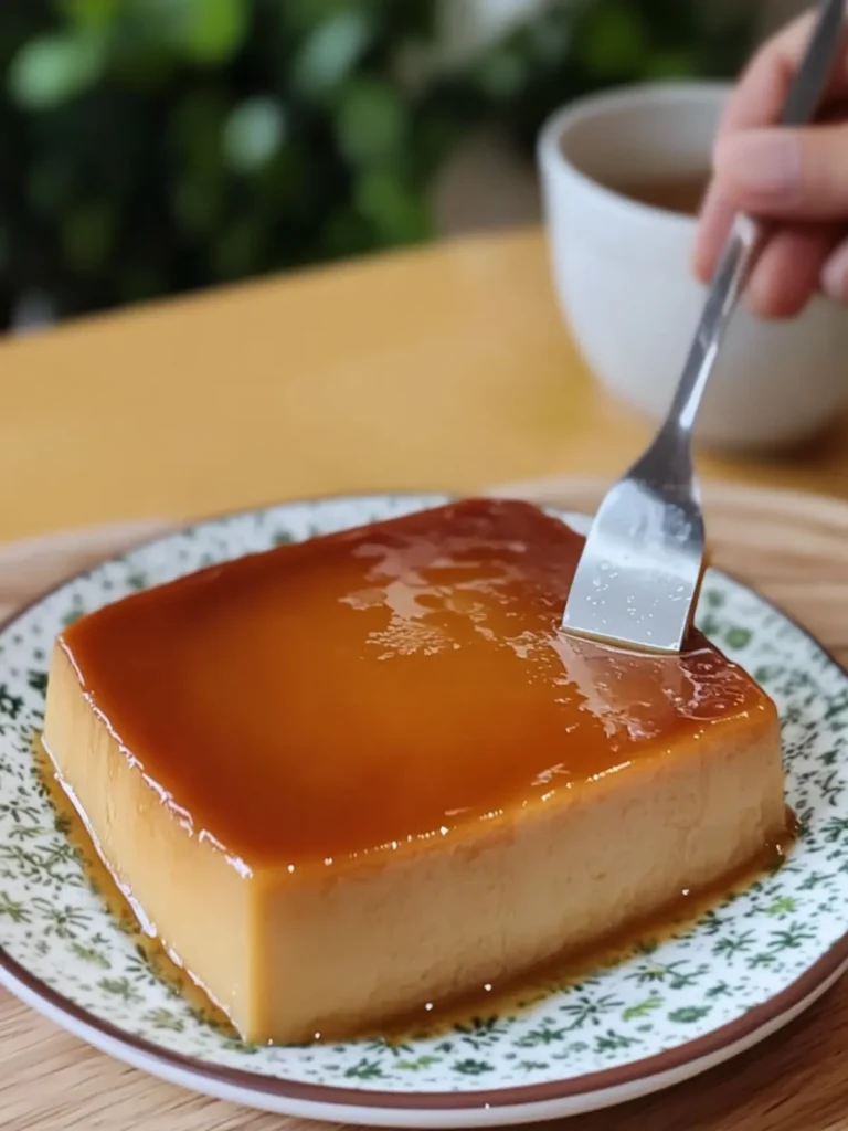 Irresistible Glutinous Rice Flan: Your New Sweet Obsession 3 Glutinous Rice Flan (Sticky Rice Leche Flan)