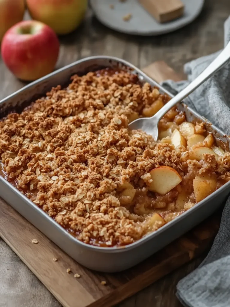 Satisfy Your Cravings with Easy Apple Crisp Delight 2 Easy Apple Crisp