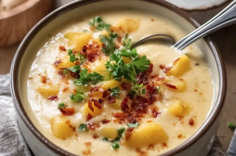 Slow Cooker Loaded Baked Potato Soup