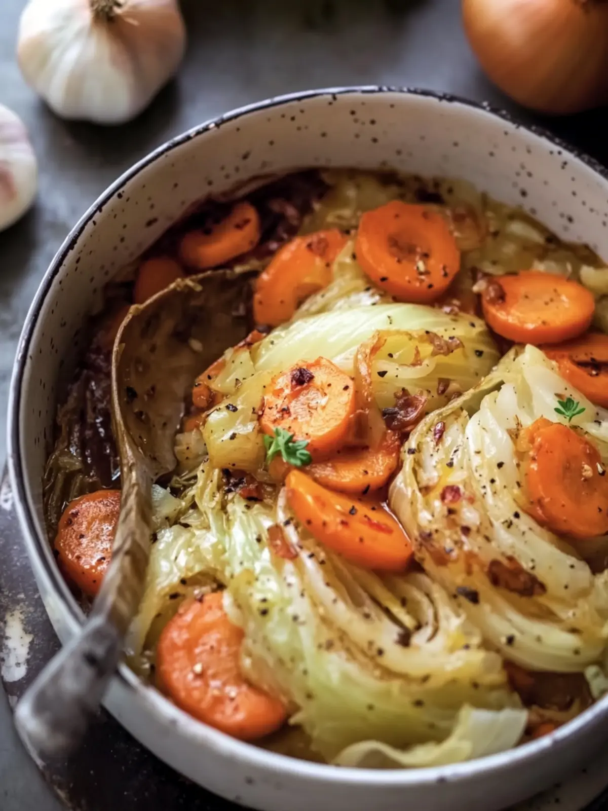 Delicious Braised Cabbage with Carrots and Onions for Cozy Nights 5 Braised Cabbage with Carrots and Onions