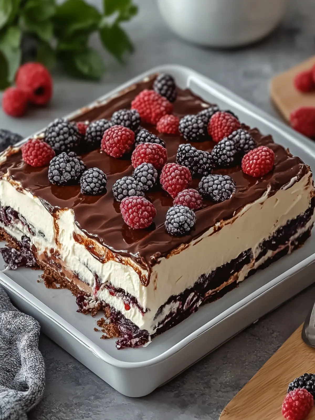Irresistible No-Bake Nutella Berry Icebox Cake Delight 5 No-Bake Nutella Berry Icebox Cake