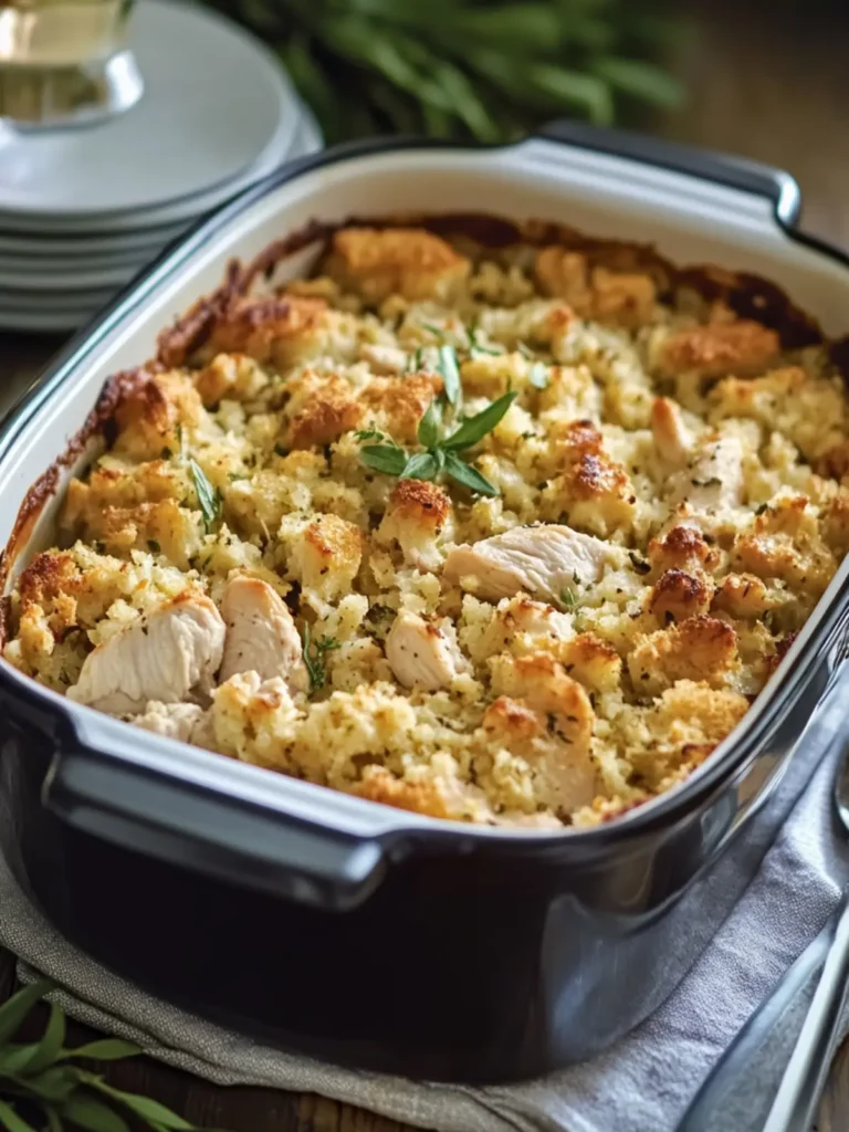 Dump and Go Chicken and Stuffing Casserole for Busy Nights 2 Dump and Go Chicken and Stuffing