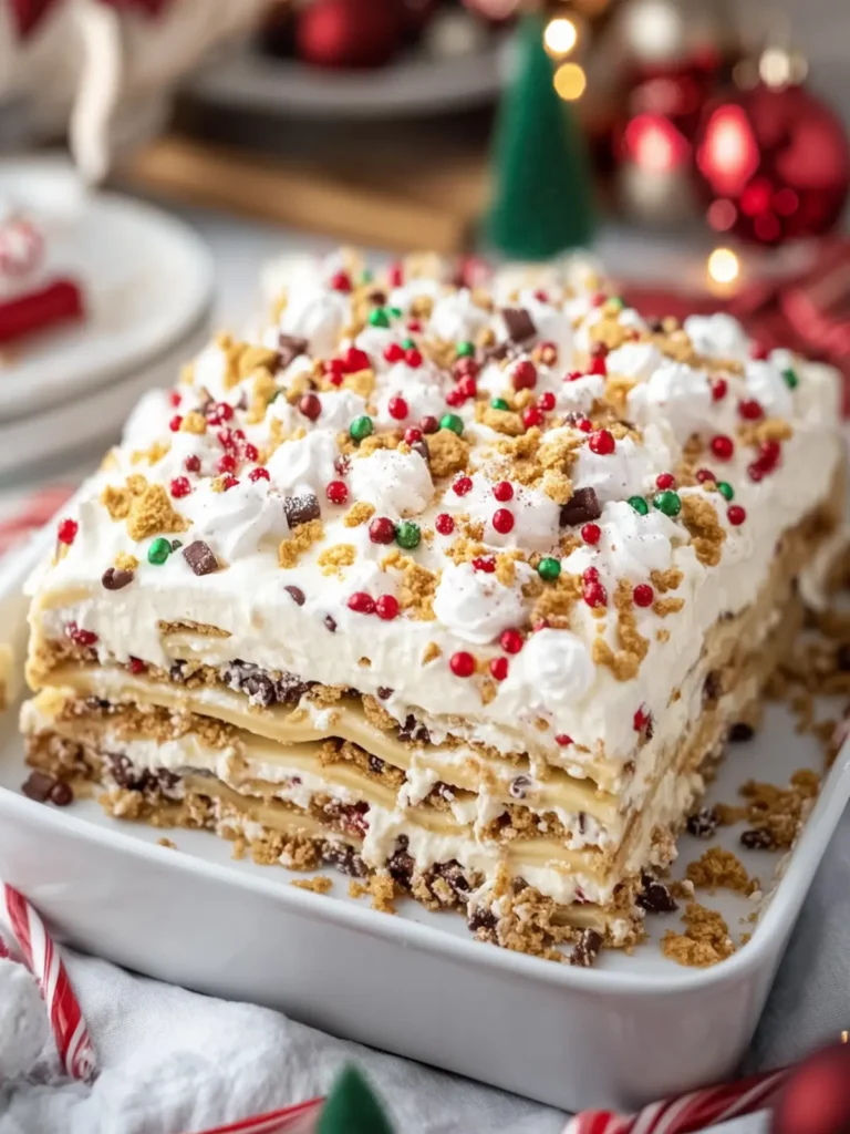 Indulge in Christmas Cookie Lasagna for Holiday Cheers 2 Christmas Cookie Lasagna