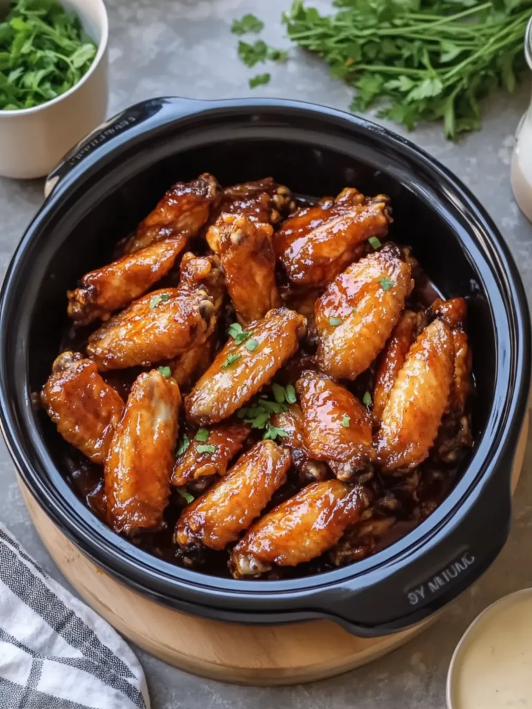 3-Ingredient Slow Cooker Poor Man's Tax Day Wings Delight 3 3-Ingredient Slow Cooker Poor Man's Tax Day Wings
