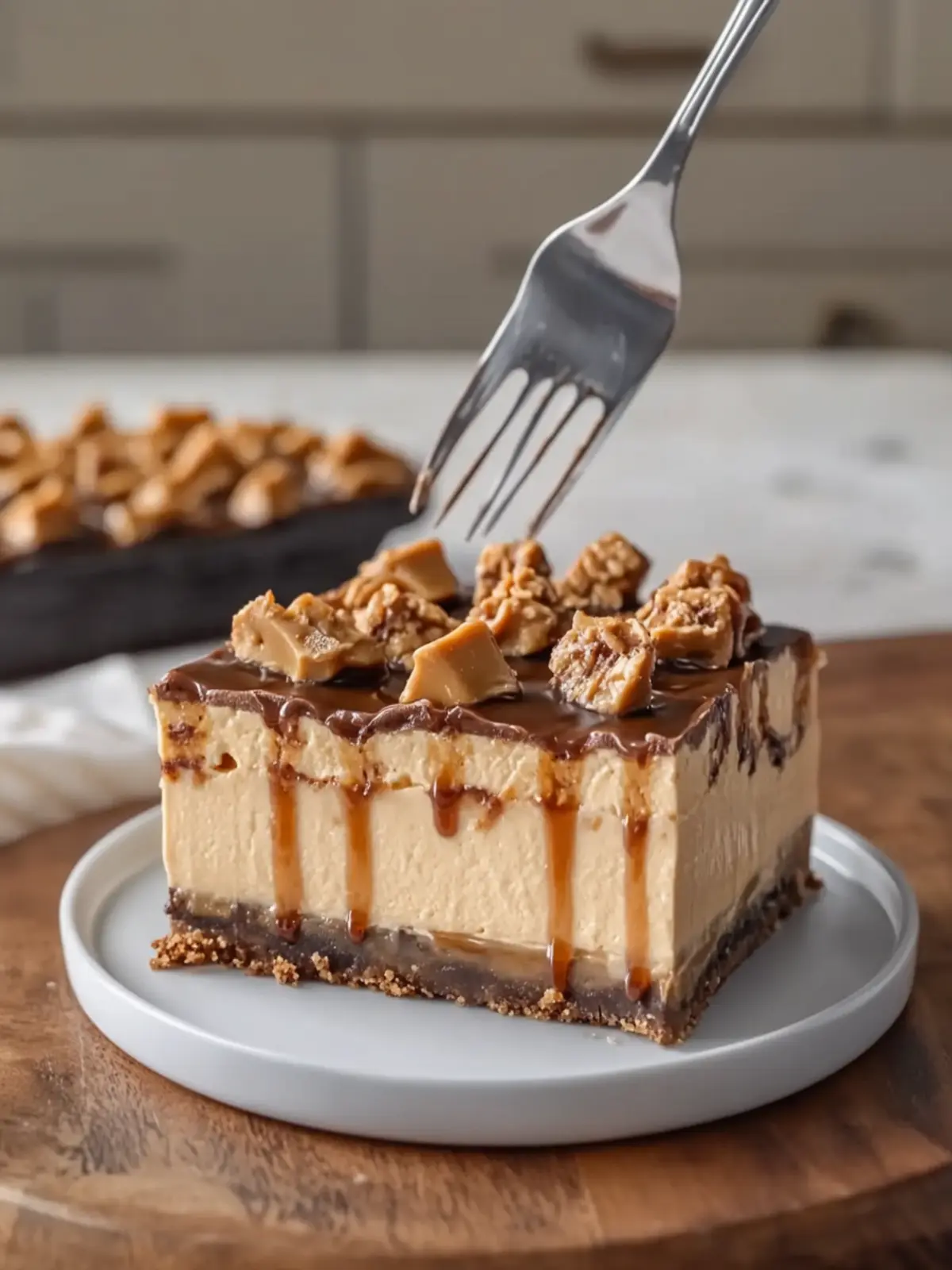 Decadent Caramel Peanut Butter Cheesecake Bars You’ll Love 5 Caramel Peanut Butter Cheesecake Bars