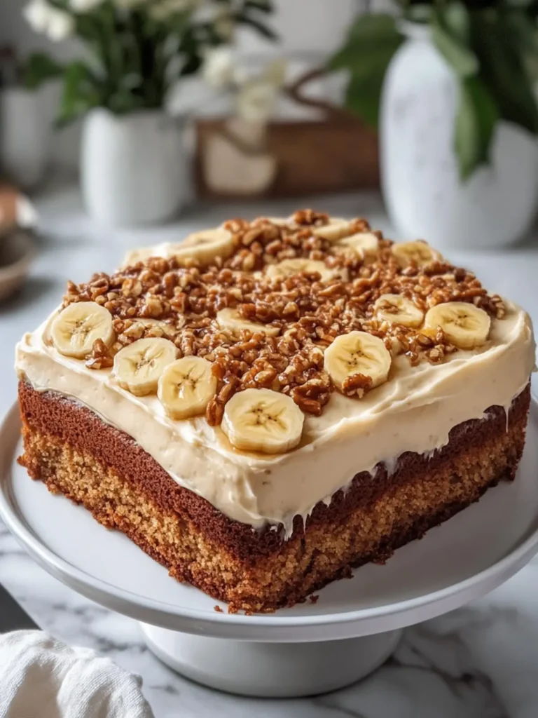 Indulge in Brown Butter Banana Cake with Cream Cheese Frosting 4 Brown Butter Banana Cake with Cream Cheese Frosting