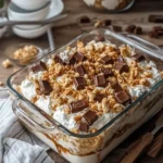 Irresistible Snickers Caramel Fluff Dessert Casserole Delight 17 Snickers Caramel Fluff Dessert Casserole