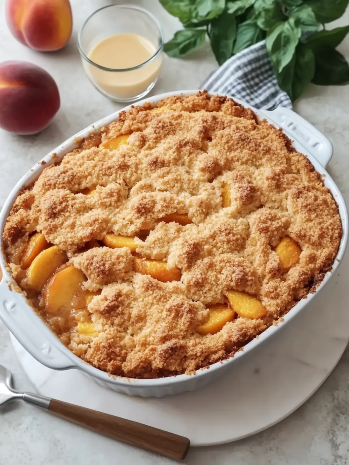 Irresistible Peach Cobbler Dump Cake for Effortless Bliss 5 Peach Cobbler Dump Cake