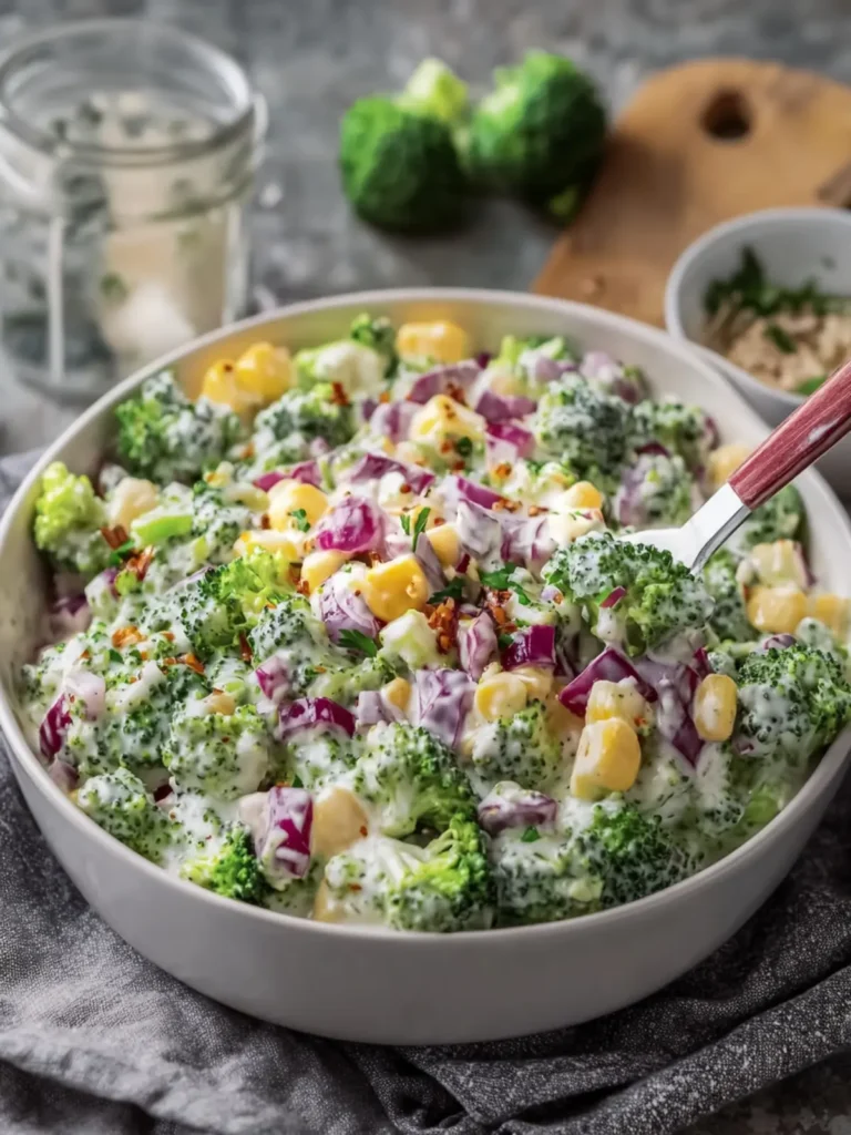 Irresistible Creamy Broccoli Salad That Everyone Will Love 2 Creamy Broccoli Salad