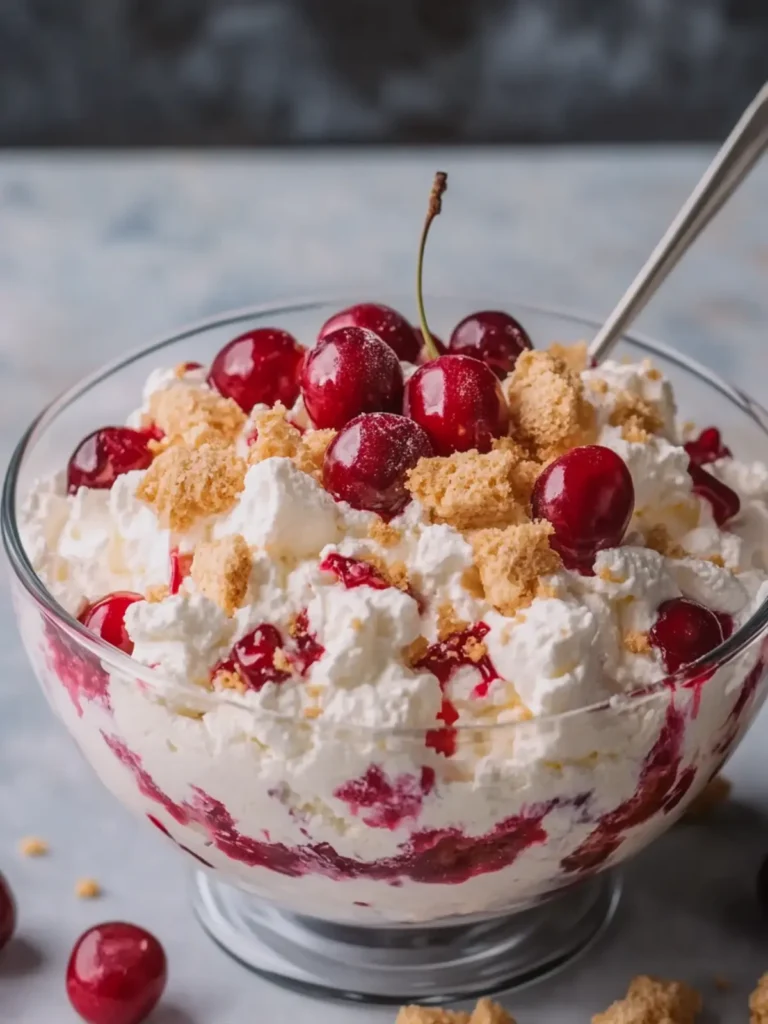 Delicious Cherry Cheesecake Fluff That’s Simply Irresistible 2 Cherry Cheesecake Fluff