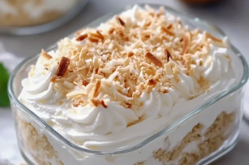 No-Bake Coconut Cream Dream Dessert