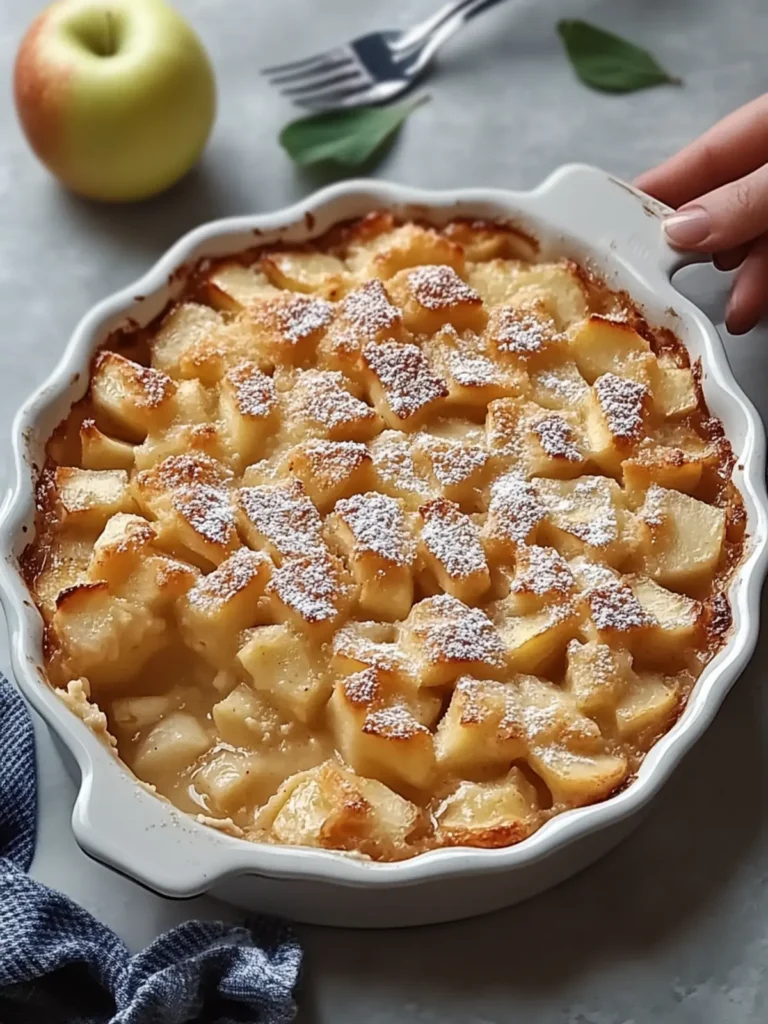 Deliciously Easy Apple Casserole That Will Warm Your Heart 4 EASY APPLE CASSEROLE