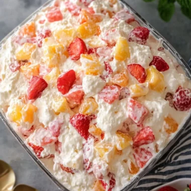 Creamy Fruity No-Bake Dessert Salad for Easy Indulgence 7 Creamy Fruity No-Bake Dessert Salad for Easy Indulgence
