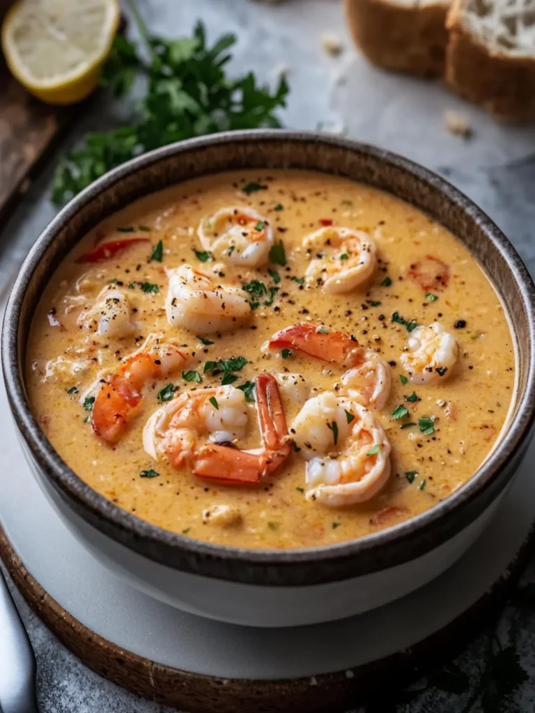 Creamy Shrimp and Crab Seafood Bisque for Cozy Evenings 3 Creamy Shrimp and Crab Seafood Bisque