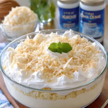 No-Bake Coconut Cream Dream Dessert You Can’t Resist 16 No-Bake Coconut Cream Dream Dessert