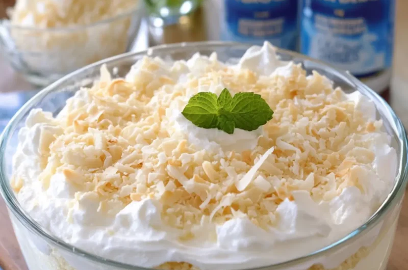 No-Bake Coconut Cream Dream Dessert