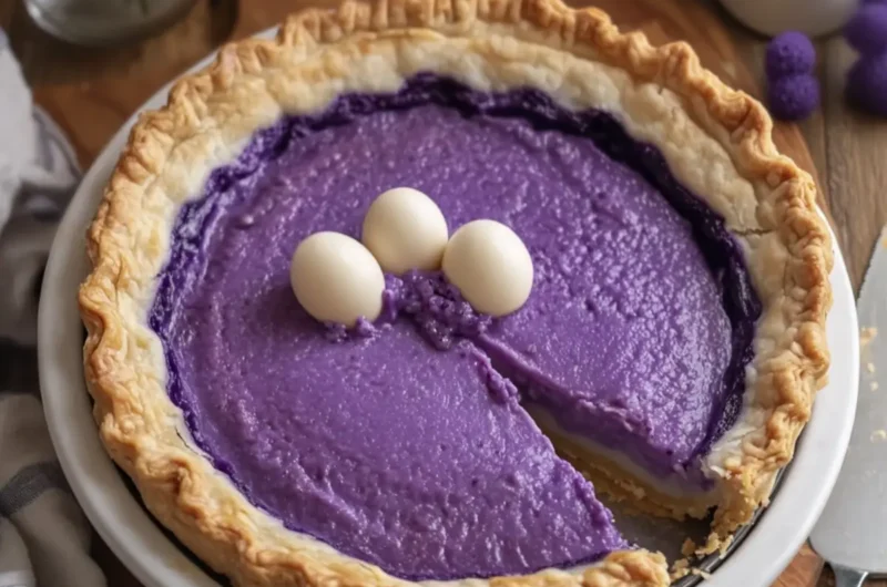 Ube Egg Pie