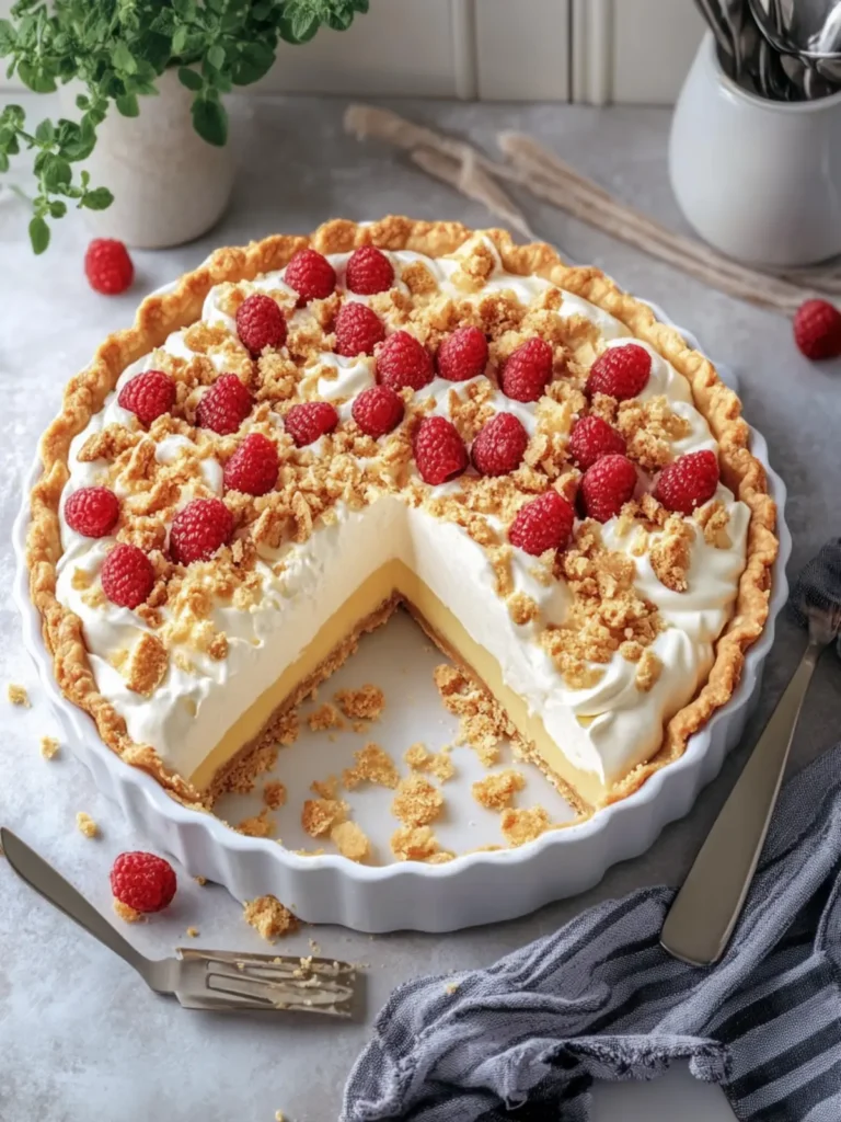 Indulge in this Creamy Belgian Tart with Whipped Bliss 4 Creamy Belgian Tart