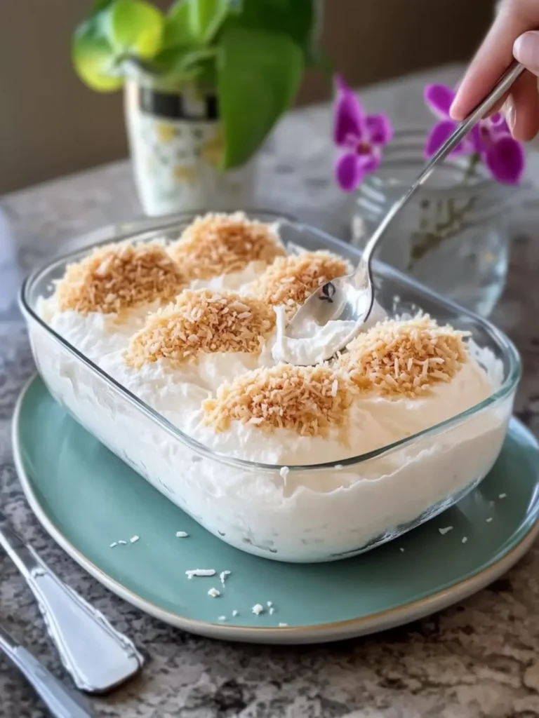 No-Bake Coconut Cream Dream Dessert That Will Wow Everyone 3 No-Bake Coconut Cream Dream Dessert