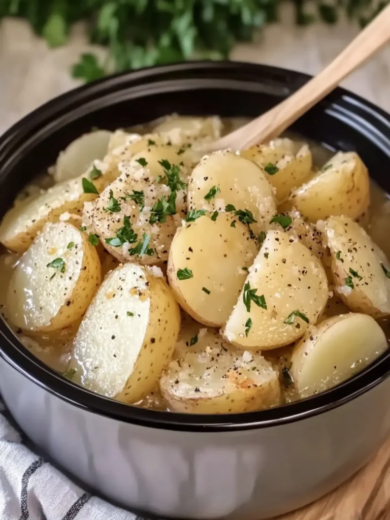 Crockpot Potatoes & Onions: Creamy Comfort in Every Bite 3 Crockpot Potatoes & Onions