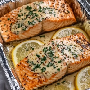 Creamy Garlic Herb Salmon Foil Packs for Easy Weeknight Dinners 15 Creamy Garlic Herb Salmon Foil Packs