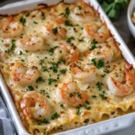 Garlic Butter Shrimp Lasagna: A Creamy Twist on Tradition 11 Garlic Butter Shrimp Lasagna