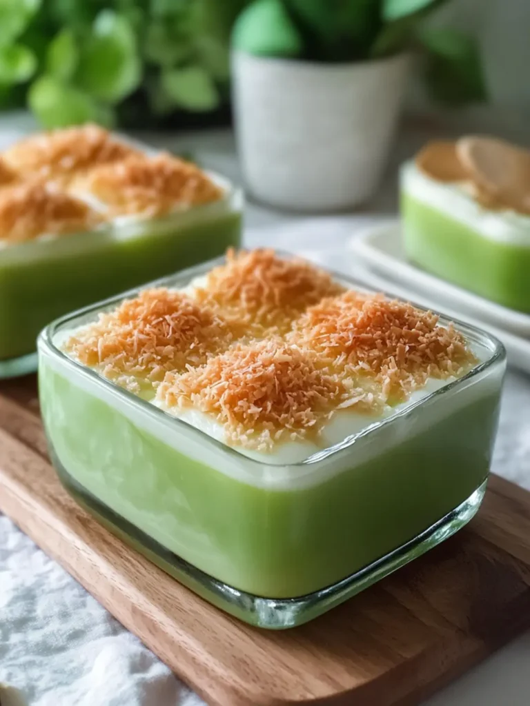 Delightful Pandan Coconut Custard for Sweet Moments at Home 4 Pandan Coconut Custard