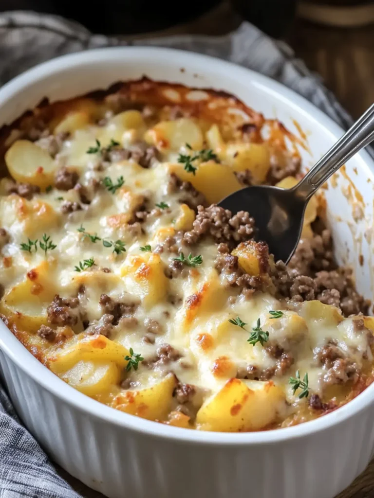 Crockpot Hamburger Potato Casserole Your New Comfort Food Dream 3 Crockpot Hamburger Potato Casserole