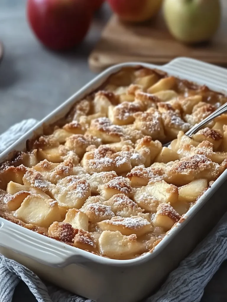 Deliciously Easy Apple Casserole That Will Warm Your Heart 3 EASY APPLE CASSEROLE