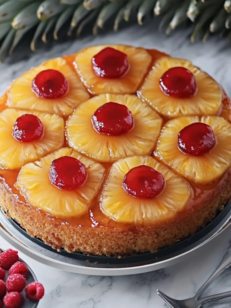 Irresistible Pineapple Upside-Down Cake for Sweet Moments 2 Pineapple Upside-Down Cake