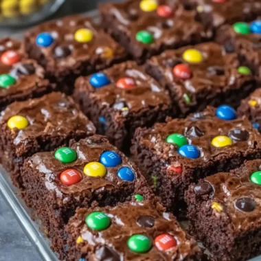 Super Fudgy M&M Brownies That Will Melt Your Heart 6 Super Fudgy M&M Brownies That Will Melt Your Heart