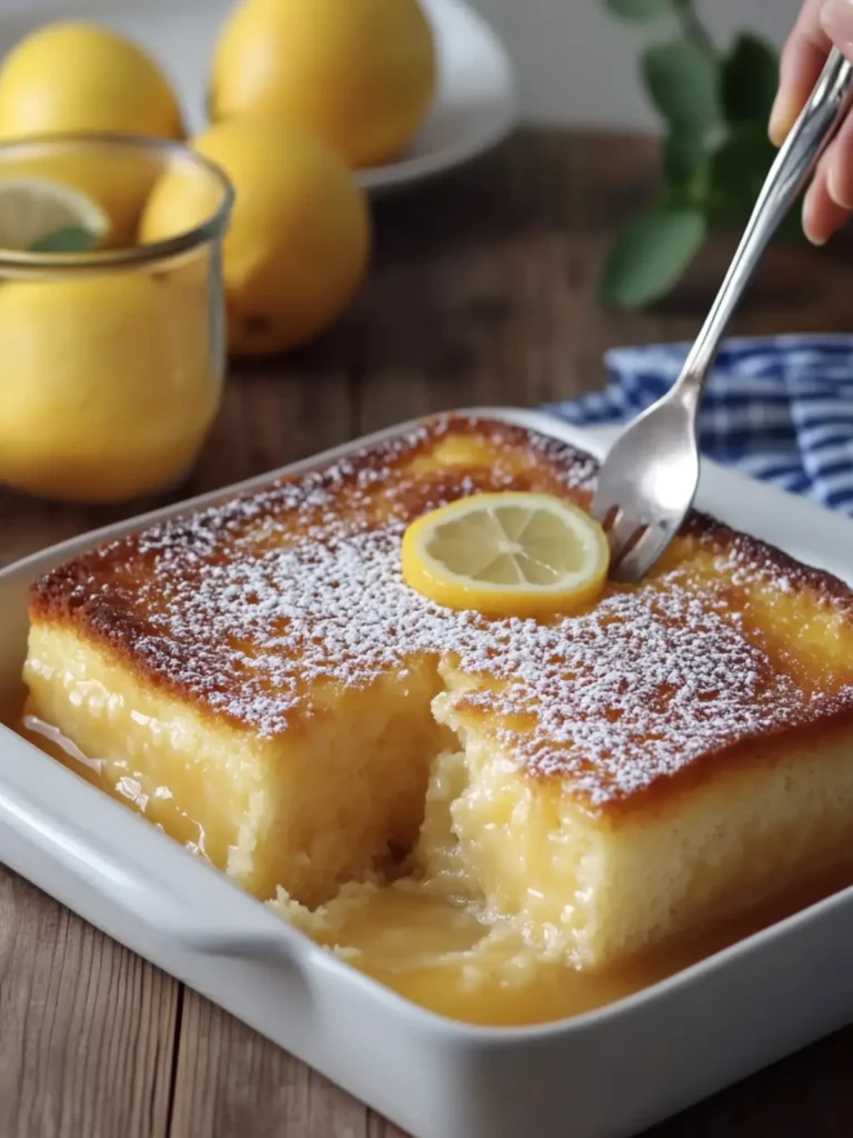 Lemon Pudding Cake