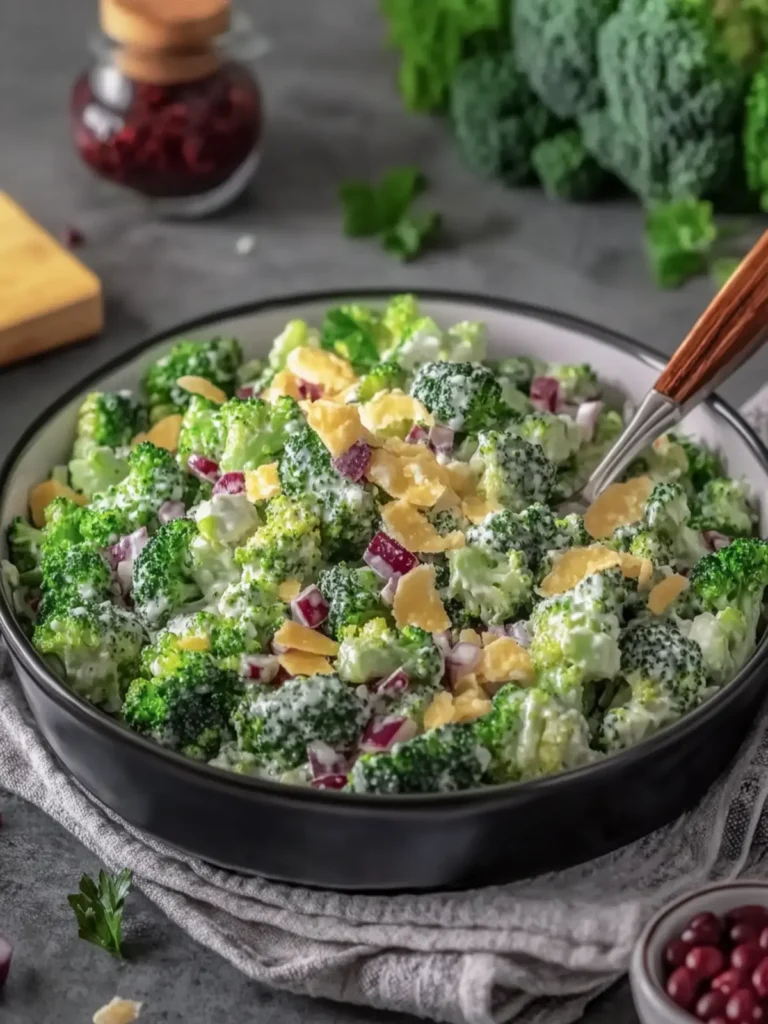 Irresistibly Creamy Broccoli Salad That Everyone Will Love 2 Creamy Broccoli Salad