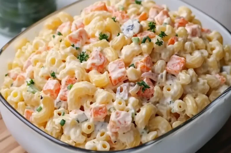 Hawaiian Creamy Macaroni Salad