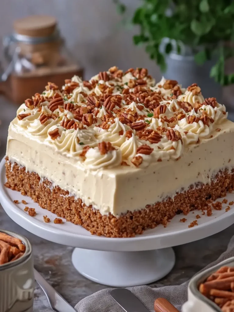 Carrot Cake with Brown Butter Cream Cheese