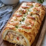 Golden Seafood Crab and Shrimp Stromboli Bake: A Cozy Delight 19 Golden Seafood Crab and Shrimp Stromboli Bake