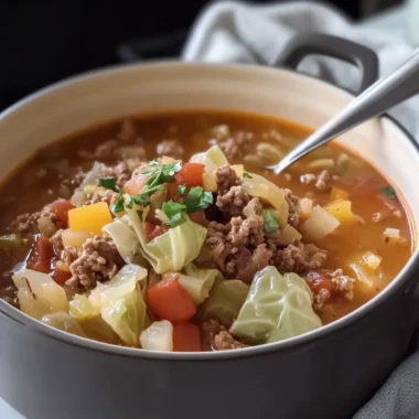 Hearty Slow-Cooker Beef & Cabbage Roll Soup You’ll Love 16 Slow-Cooker Beef & Cabbage Roll Soup