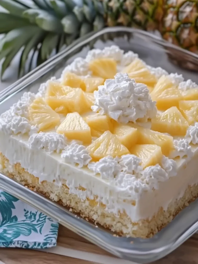 Delicious Pineapple Coconut Cream Sheet Cake You'll Love 2 Pineapple Coconut Cream Sheet Cake