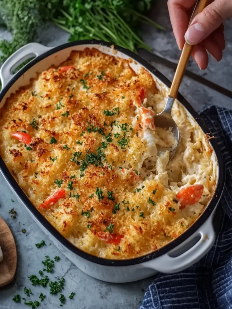 Delicious Baked Crab Casserole Your Family Will Love 4 Baked Crab Casserole