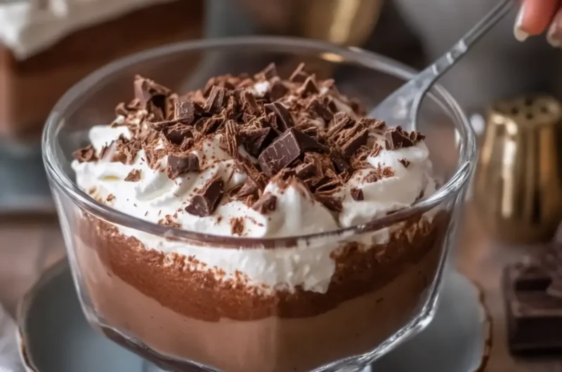 Chocolate Silk Pudding Dessert