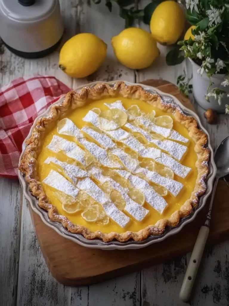 Zesty Lemon Crostata That Will Brighten Your Day 2 Lemon Crostata