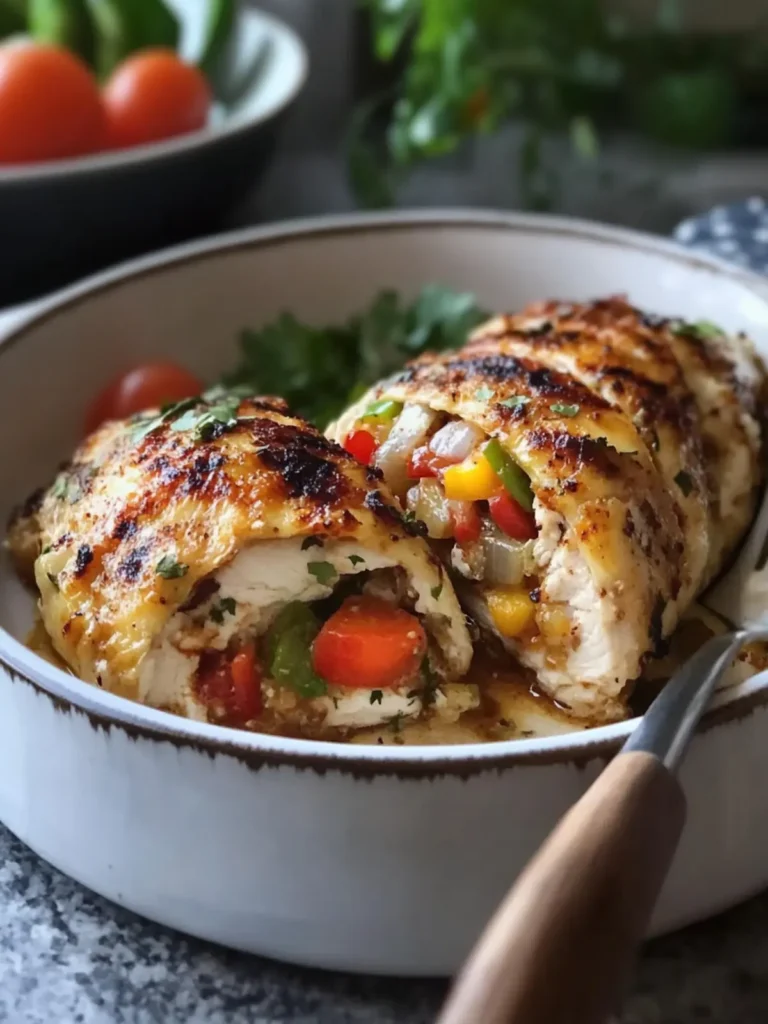Fajita Stuffed Chicken That Will Blow Your Taste Buds Away 2 Fajita Stuffed Chicken