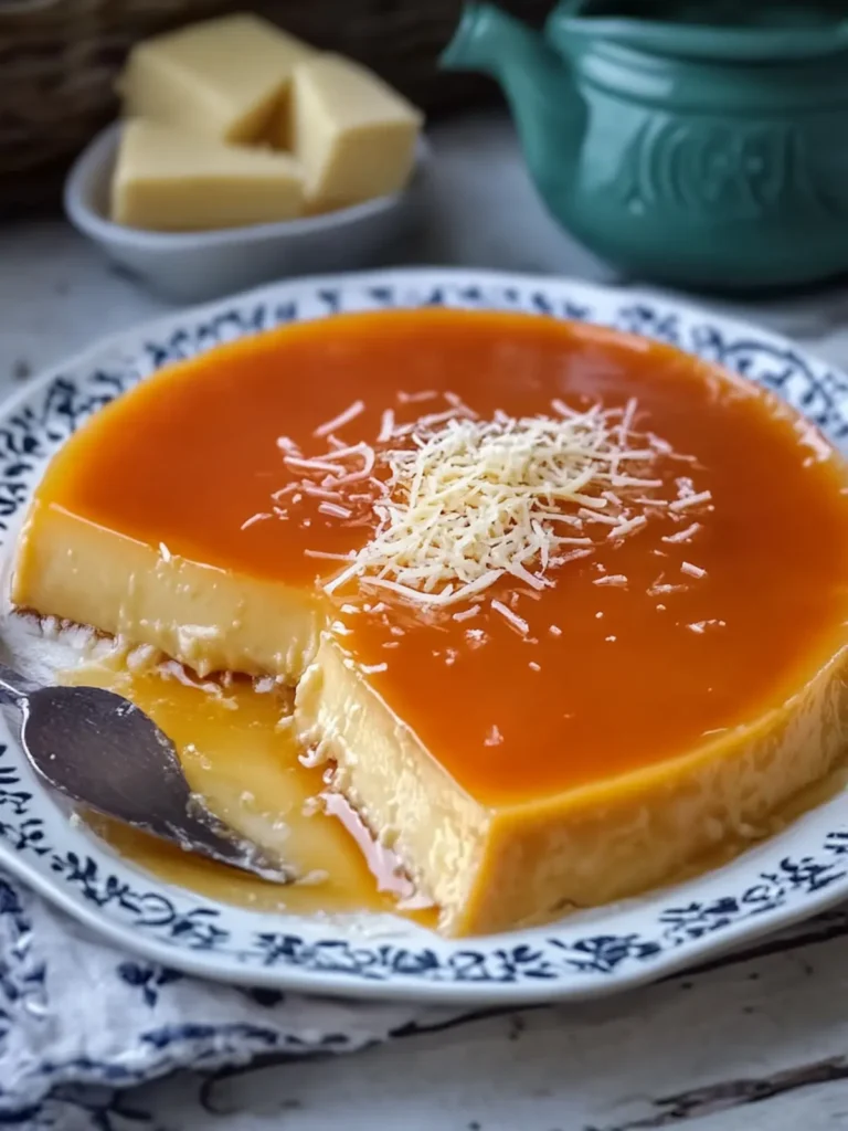 Cheesy Jelly Flan