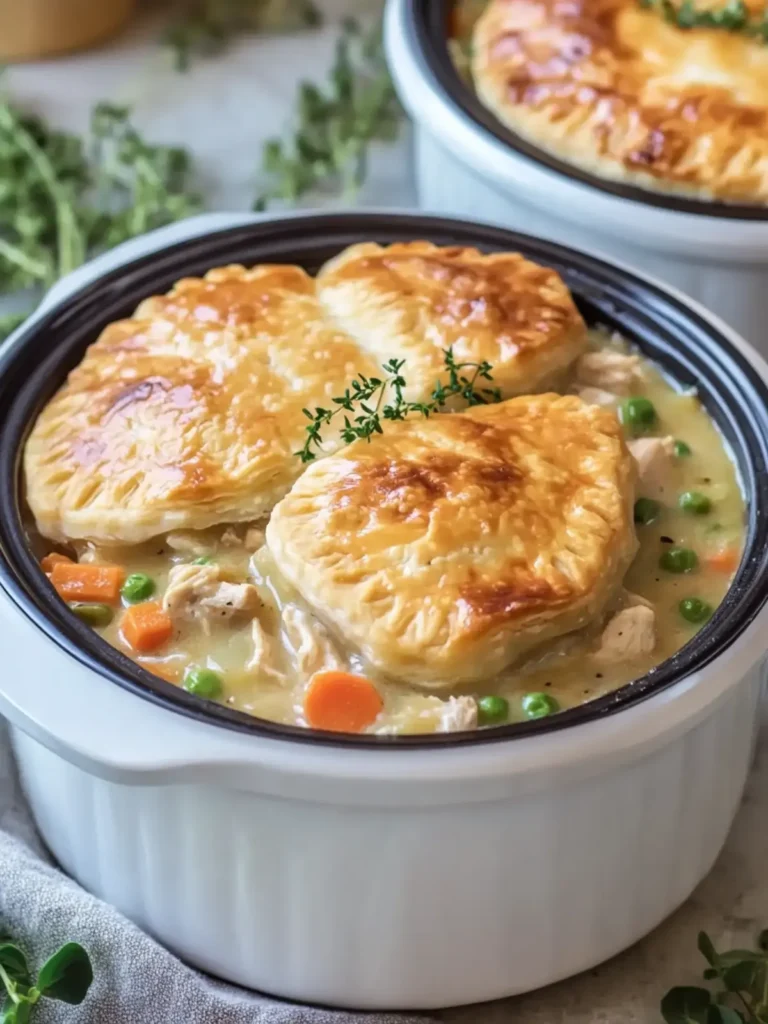 Crock Pot Chicken Pot Pie That Melts in Your Mouth 2 Crock Pot Chicken Pot Pie