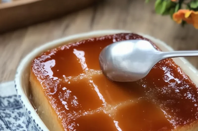 Glutinous Rice Flan (Sticky Rice Leche Flan)